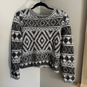Lucky Brand Knit Crop Sweater